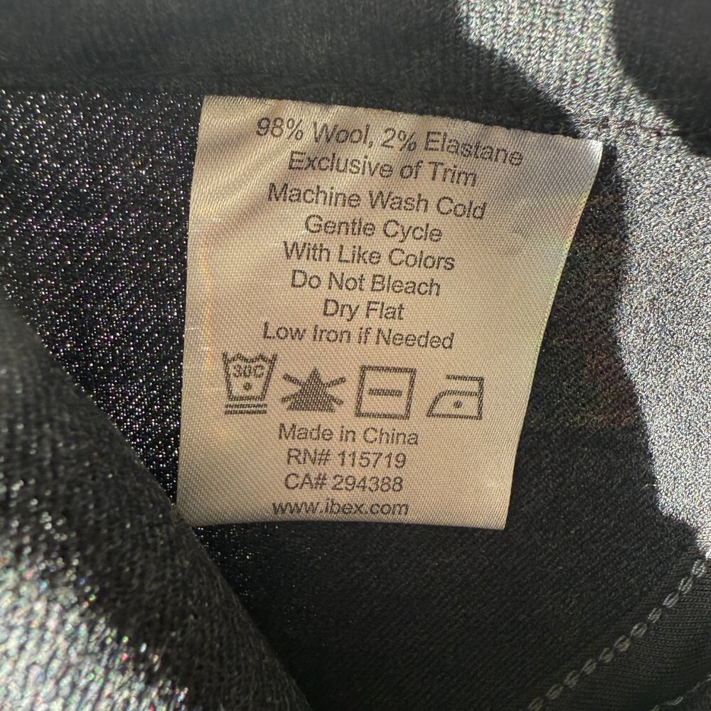 Ibex Gray Wool Cycling Cap - Picture 3 of 4